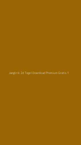 Tampilan Antarmuka Aplikasi Jangkrik 2d Togel Download Premium Gratis - 1