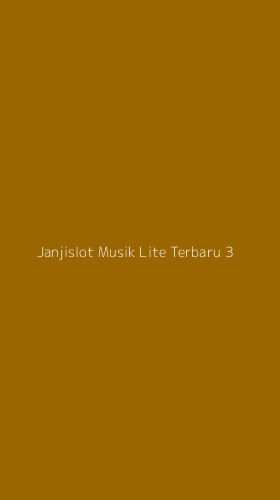 Tampilan Antarmuka Aplikasi Janjislot Musik Lite Terbaru - 3