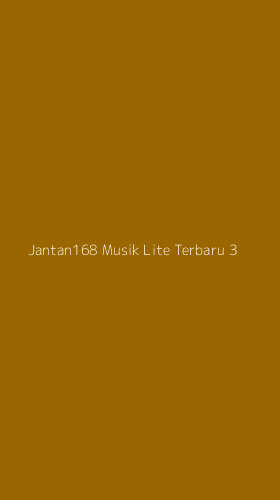 Tampilan Antarmuka Aplikasi Jantan168 Musik Lite Terbaru - 3