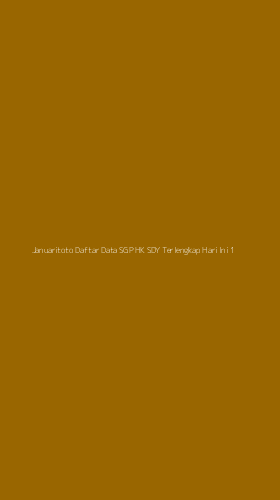 Tampilan Antarmuka Aplikasi Januaritoto Daftar Data Sgp Hk Sdy Terlengkap Hari Ini - 1