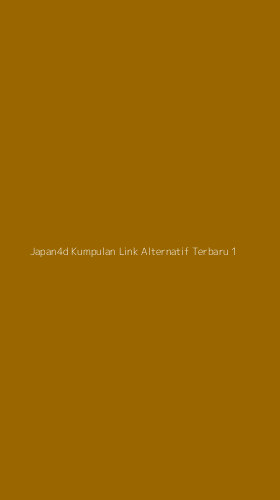 Tampilan Antarmuka Aplikasi Japan4d Kumpulan Link Alternatif Terbaru - 1