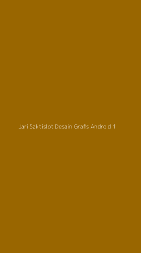 Tampilan Antarmuka Aplikasi Jari Saktislot Desain Grafis Android - 1