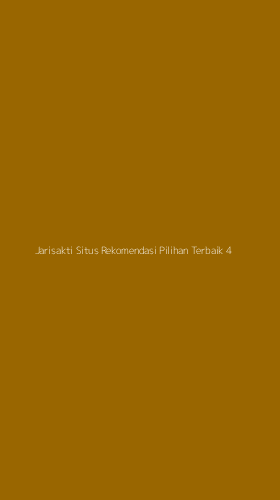 Tampilan Antarmuka Aplikasi Jarisakti Situs Rekomendasi Pilihan Terbaik - 4