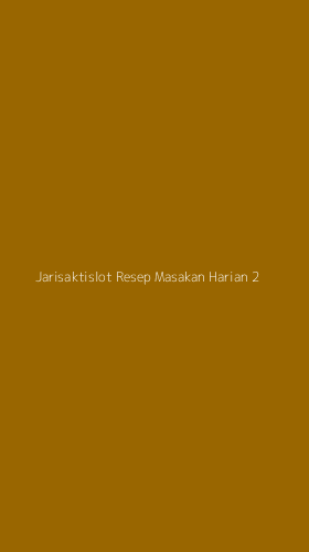Tampilan Antarmuka Aplikasi Jarisaktislot Resep Masakan Harian - 2