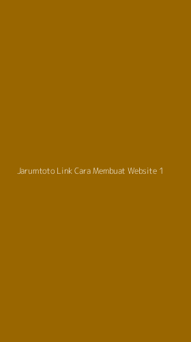 Tampilan Antarmuka Aplikasi Jarumtoto Link Cara Membuat Website - 1