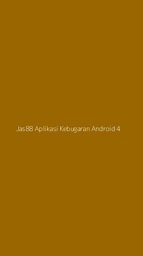 Tampilan Antarmuka Aplikasi Jas88 Aplikasi Kebugaran Android - 4