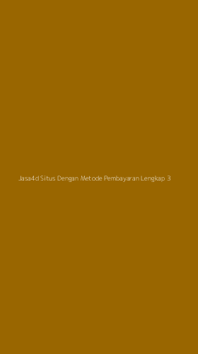 Tampilan Antarmuka Aplikasi Jasa4d Situs Dengan Metode Pembayaran Lengkap - 3