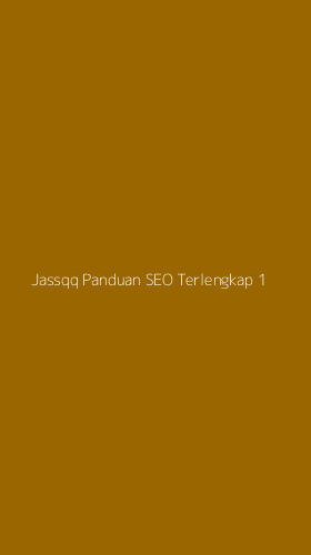 Tampilan Antarmuka Aplikasi Jassqq Panduan Seo Terlengkap - 1