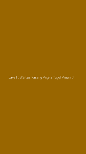 Tampilan Antarmuka Aplikasi Java138 Situs Pasang Angka Togel Aman - 3