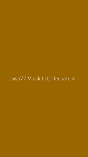 Tampilan Antarmuka Aplikasi Jawa77 Musik Lite Terbaru - 4