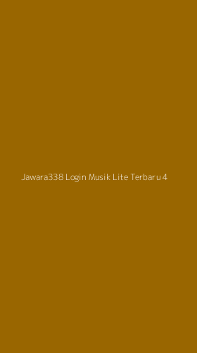 Tampilan Antarmuka Aplikasi Jawara338 Login Musik Lite Terbaru - 4