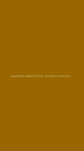 Tampilan Antarmuka Aplikasi Jayaslot4d Aplikasi Daftar Slot Resmi Android - 4