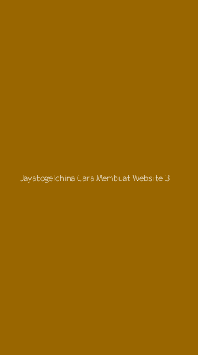 Tampilan Antarmuka Aplikasi Jayatogelchina Cara Membuat Website - 3