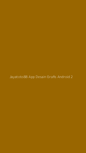 Tampilan Antarmuka Aplikasi Jayatoto88 App Desain Grafis Android - 2