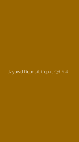 Tampilan Antarmuka Aplikasi Jayawd Deposit Cepat Qris - 4