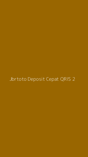 Tampilan Antarmuka Aplikasi Jbrtoto Deposit Cepat Qris - 2