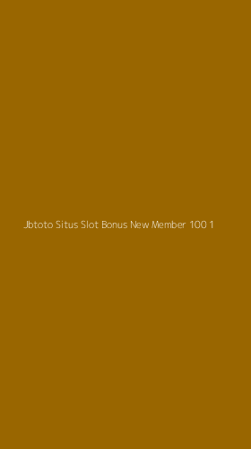 Tampilan Antarmuka Aplikasi Jbtoto Situs Slot Bonus New Member 100 - 1