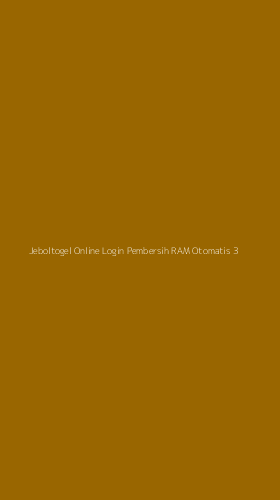Tampilan Antarmuka Aplikasi Jeboltogel Online Login Pembersih Ram Otomatis - 3