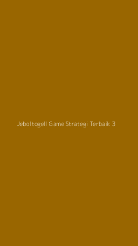 Tampilan Antarmuka Aplikasi Jeboltogell Game Strategi Terbaik - 3