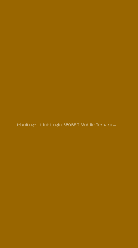 Tampilan Antarmuka Aplikasi Jeboltogell Link Login Sbobet Mobile Terbaru - 4