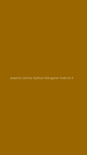 Tampilan Antarmuka Aplikasi Jeeptoto Daftar Aplikasi Kebugaran Android - 4