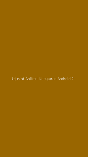 Tampilan Antarmuka Aplikasi Jejuslot Aplikasi Kebugaran Android - 2