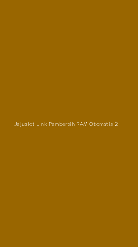 Tampilan Antarmuka Aplikasi Jejuslot Link Pembersih Ram Otomatis - 2