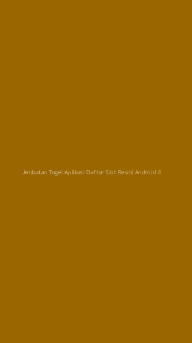 Tampilan Antarmuka Aplikasi Jembatan Togel Aplikasi Daftar Slot Resmi Android - 4