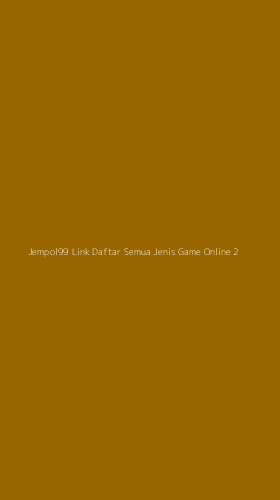 Tampilan Antarmuka Aplikasi Jempol99 Link Daftar Semua Jenis Game Online - 2