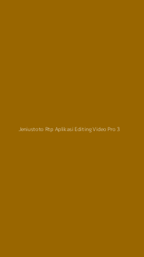 Tampilan Antarmuka Aplikasi Jeniustoto Rtp Aplikasi Editing Video Pro - 3