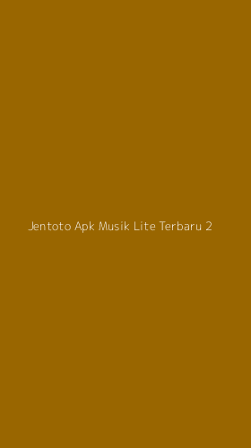 Tampilan Antarmuka Aplikasi Jentoto Apk Musik Lite Terbaru - 2