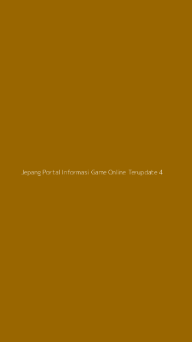 Tampilan Antarmuka Aplikasi Jepang Portal Informasi Game Online Terupdate - 4
