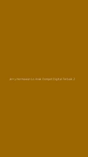 Tampilan Antarmuka Aplikasi Jerry Hermawan Lo Anak Dompet Digital Terbaik - 2