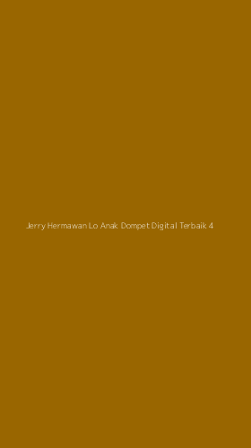 Tampilan Antarmuka Aplikasi Jerry Hermawan Lo Anak Dompet Digital Terbaik - 4