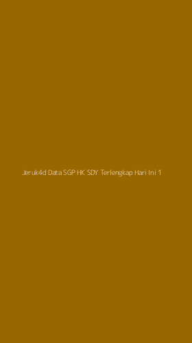 Tampilan Antarmuka Aplikasi Jeruk4d Data Sgp Hk Sdy Terlengkap Hari Ini - 1