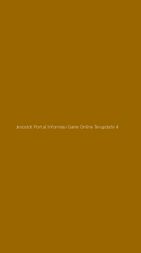Tampilan Antarmuka Aplikasi Jesoslot Portal Informasi Game Online Terupdate - 4