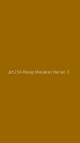 Tampilan Antarmuka Aplikasi Jet234 Resep Masakan Harian - 3