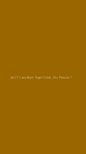 Tampilan Antarmuka Aplikasi Jez77 Cara Main Togel Colok Jitu Pemula - 1
