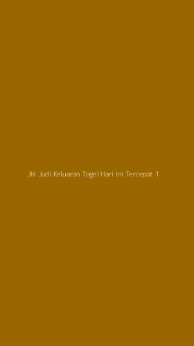Tampilan Antarmuka Aplikasi Jhl Judi Keluaran Togel Hari Ini Tercepat - 1