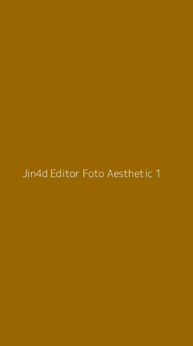 Tampilan Antarmuka Aplikasi Jin4d Editor Foto Aesthetic - 1