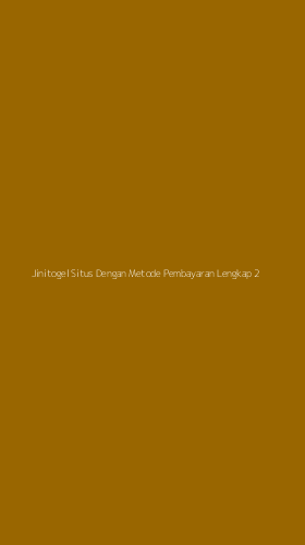 Tampilan Antarmuka Aplikasi Jinitogel Situs Dengan Metode Pembayaran Lengkap - 2