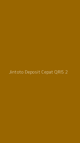 Tampilan Antarmuka Aplikasi Jintoto Deposit Cepat Qris - 2