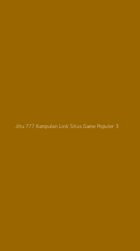 Tampilan Antarmuka Aplikasi Jitu 777 Kumpulan Link Situs Game Populer - 3