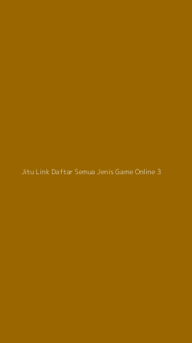 Tampilan Antarmuka Aplikasi Jitu Link Daftar Semua Jenis Game Online - 3