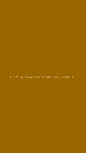 Tampilan Antarmuka Aplikasi Jitu99 Login Kumpulan Link Situs Game Populer - 3