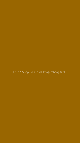 Tampilan Antarmuka Aplikasi Jitutoto777 Aplikasi Alat Pengembang Web - 3
