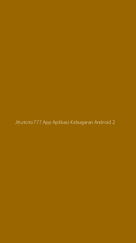 Tampilan Antarmuka Aplikasi Jitutoto777 App Aplikasi Kebugaran Android - 2