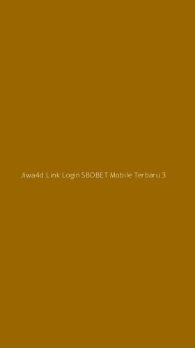 Tampilan Antarmuka Aplikasi Jiwa4d Link Login Sbobet Mobile Terbaru - 3