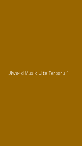 Tampilan Antarmuka Aplikasi Jiwa4d Musik Lite Terbaru - 1