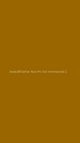 Tampilan Antarmuka Aplikasi Jiwaku88 Daftar Akun Pro Slot Internasional - 2